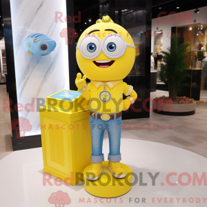 Mascot karakter van een...