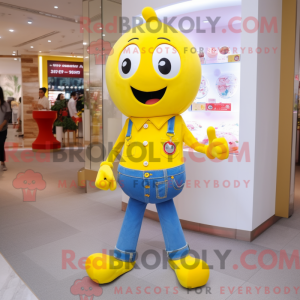 Mascot karakter van een...