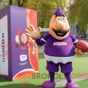 Mascottekarakter van een...