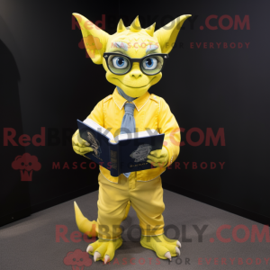 Mascot character of a Lemon...