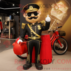 Mascot character of a Gold...