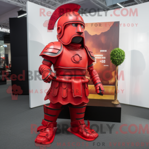 Mascot character of a Red...