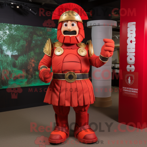 Mascot character of a Red...