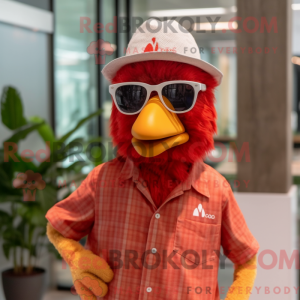 Mascot karakter van een...