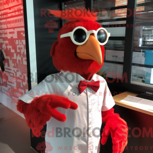 Mascot karakter van een...