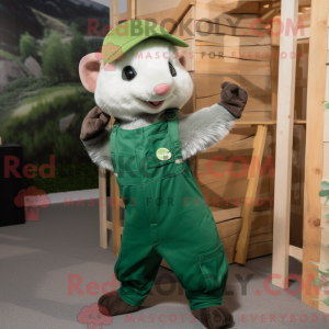 Mascottefiguur van een...