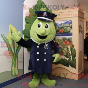 Mascot karakter van een...