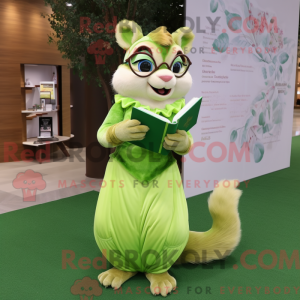 Mascot karakter van een...