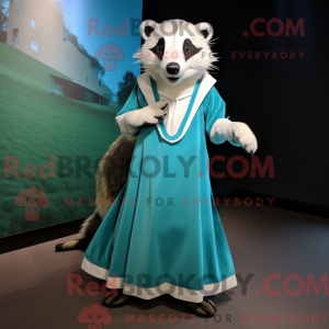 Mascot karakter van een...