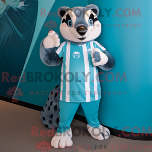 Personagem de máscara de um...