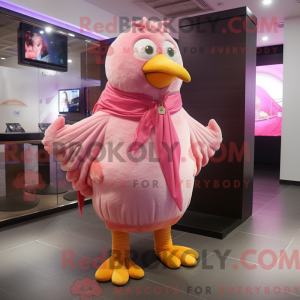 Postava maskota Pink Butter...