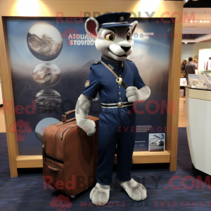 Mascot karakter van een...