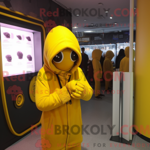 Maskot karakter af en...