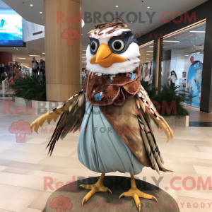 Mascot character of a Quail...