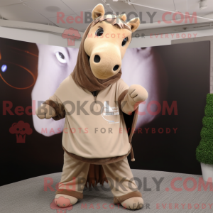 Personnage mascotte d un...