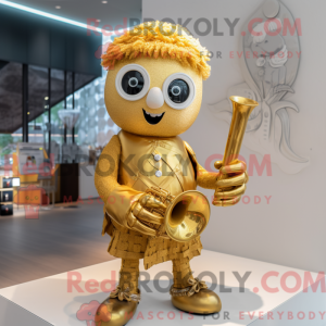Mascottekarakter van een...