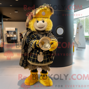 Mascottekarakter van een...