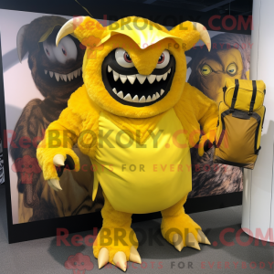 Personnage mascotte d un...