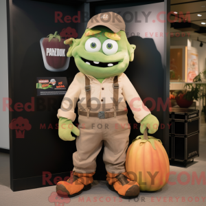 Personnage mascotte d un...