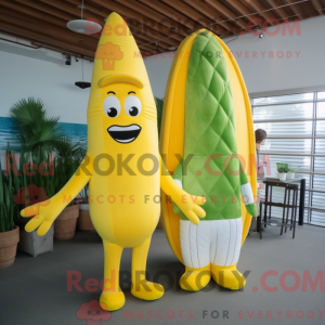 Mascottefiguur van een...