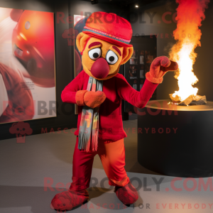 Personnage mascotte d un...