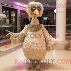 Mascottefiguur van een...