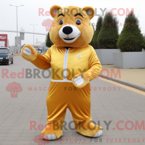 Mascottekarakter van een...