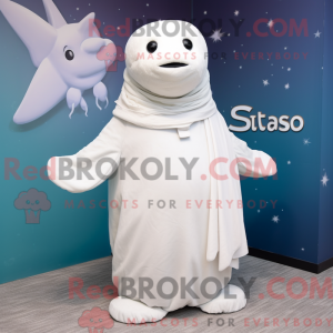Personagem de máscara de...