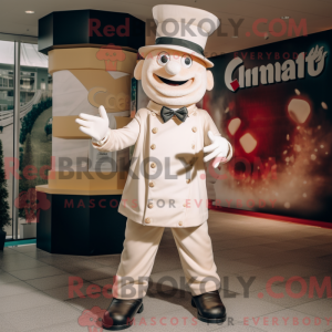 Mascot character of a Cream...