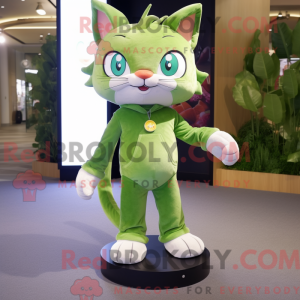 Mascot character of a Olive...