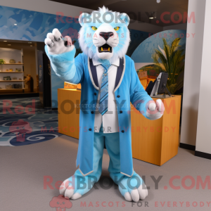 Mascot character of a Sky...