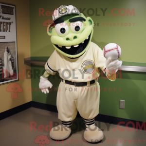 Mascot character of a Cream...
