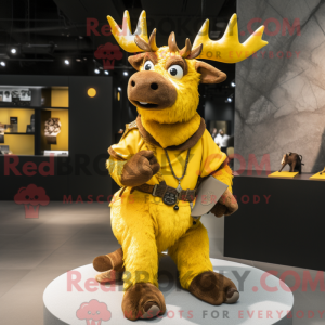 Mascottekarakter van een...