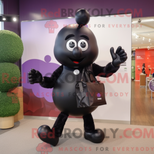 Mascot character of a Black...