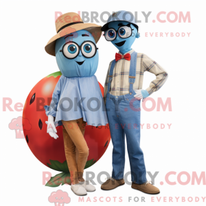 Mascot karakter van een...