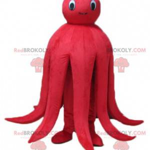 Very successful giant red octopus mascot - Redbrokoly.com