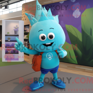 Mascot karakter van een...