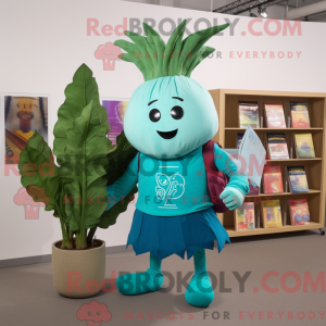 Mascot karakter van een...