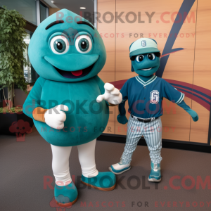 Mascot karakter van een...