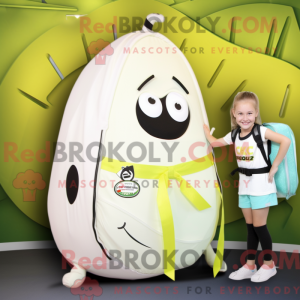 Mascottefiguur van een...