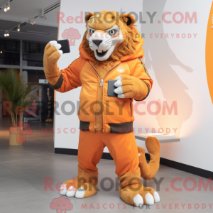 Personnage mascotte d un...