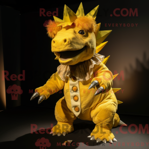 Personagem de máscara de...
