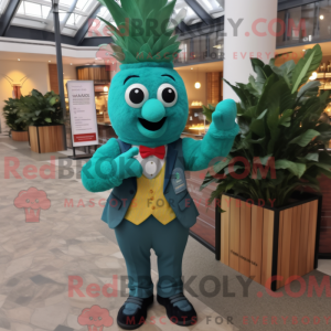 Mascot karakter van een...