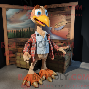 Personnage mascotte d un...