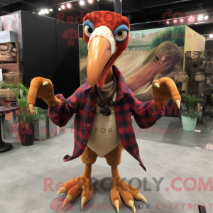 Mascot karakter van een...