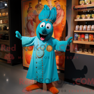 Personnage mascotte d un...