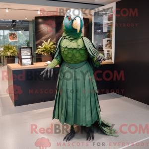 Mascot karakter van een...