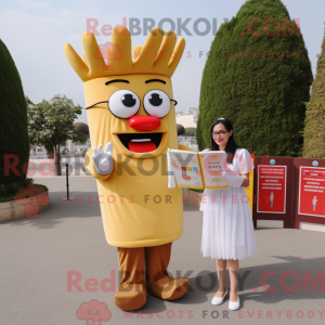 Mascot karakter van een...