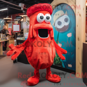 Personnage mascotte d un...