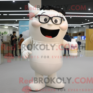 Mascot character of a Cream...